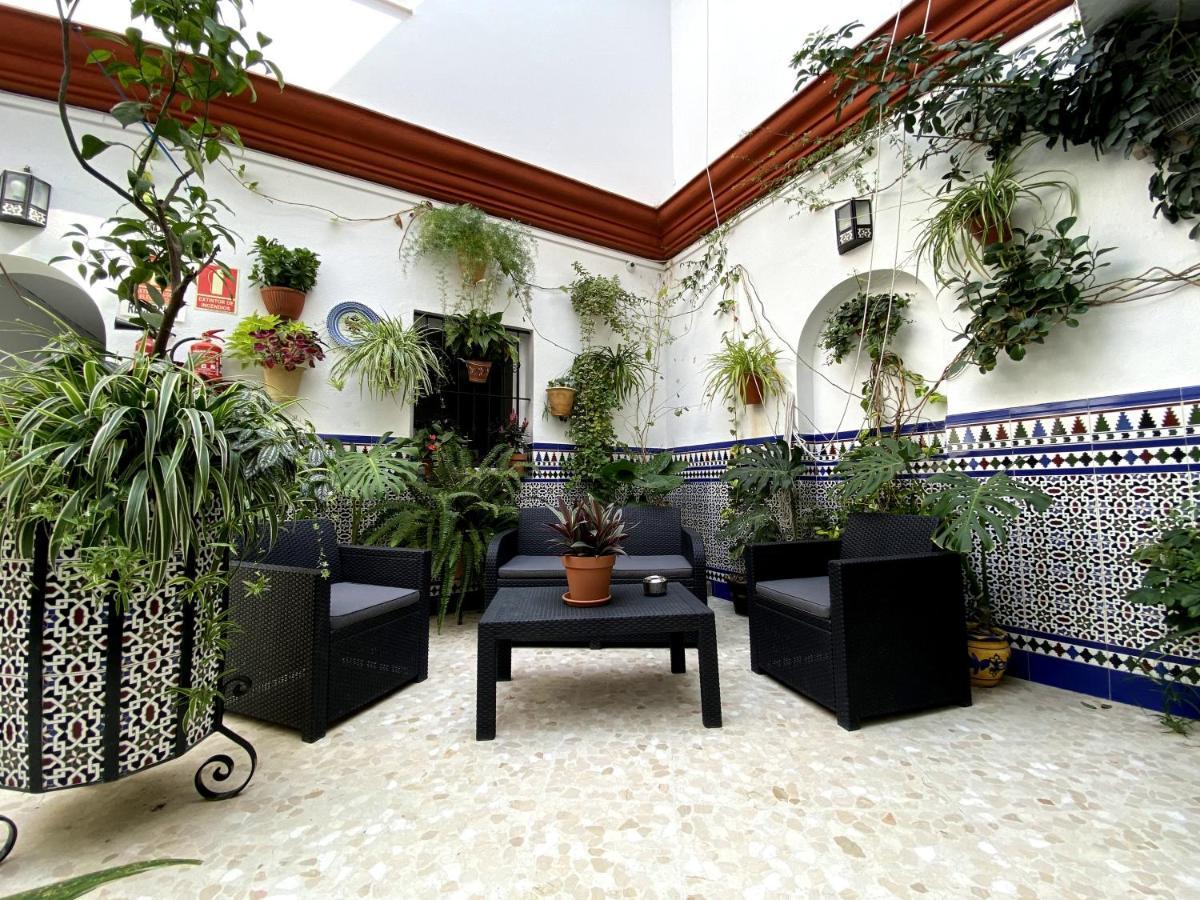 Hostal Mellizo Lebrija Bagian luar foto